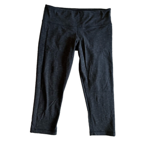 Lululemon High-Rise Wunder Under Luxtreme Leggings 21" Grey Size 10 Yoga Lounge